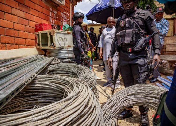 ₦350m Cable Heist: NSCDC Nabs 13 Suspects, Recovers AK-47, Cars 1 IMG 20260914 WA0082