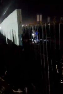 JUST-IN: Residents Stranded As Steel Barrier Blocks Access From Mararaba To Abacha Road Nasarawa 5 IMG 0833