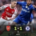 Arsenal Fight Back To Level Chelsea 1-1 At Half-Time