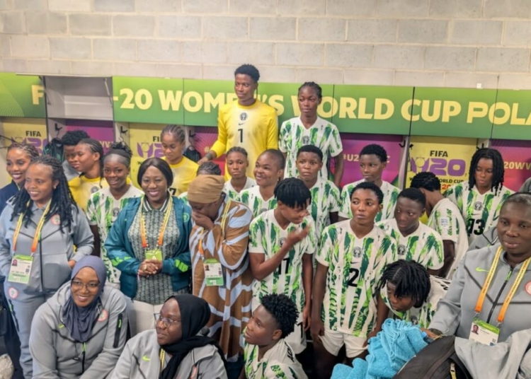 FIFA U-20 Women’s World Cup: Nigerian Ambassador Lifts Falconets, Urges Focus On China Match 1 IMG 1818