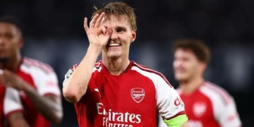 Champions League: Odegaard Rescues Arsenal With Stunning Winner Against Napoli 3 Champions League: Odegaard Rescues Arsenal With Stunning Winner Against Napoli