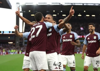 Aston Villa Edge Tottenham in Five-Goal Thriller