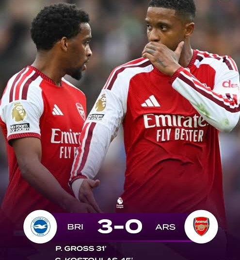 Brighton Stun Champions Arsenal 3-0 To End Perfect Start 1 IMG 1950
