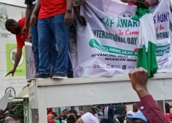 Deaf Persons Besiege NASS, Demands Passage Passage Of Sign Language Bill