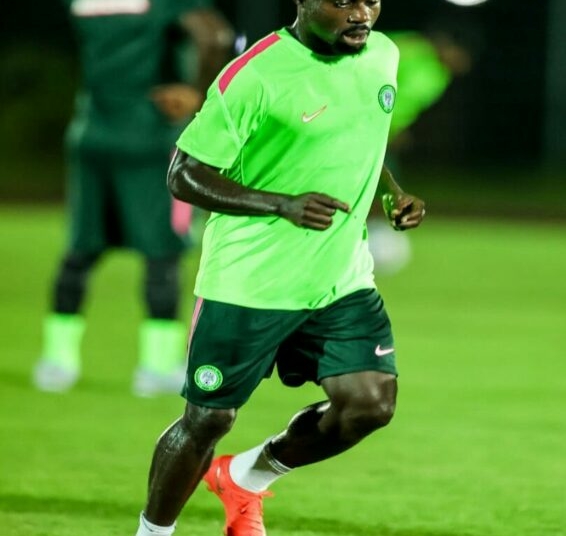 Moses Simon Credits God, Hard Work, Fans For 100th Super Eagles Cap 1 Photo: Sports247