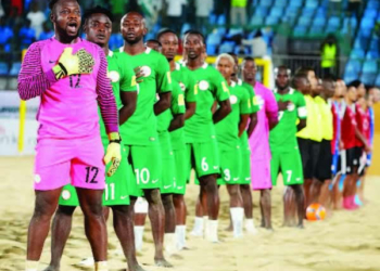 Sand Eagles Begin Ghana Battle With Full Squad In Kaduna