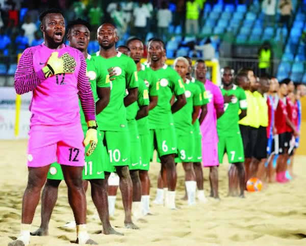 Sand Eagles Begin Ghana Battle With Full Squad In Kaduna