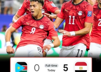 Salah-less Egypt Thrash South Sudan 5-0 In AFCON Qualifier
