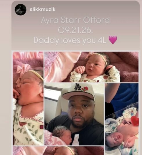 Slikk Muzik Names Newborn Daughter After Ayra Starr 1 Screenshot