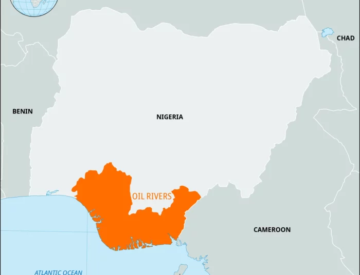 Niger Delta Group Demands Release Of Chappal Energies MD 1 Locator map Oil Rivers