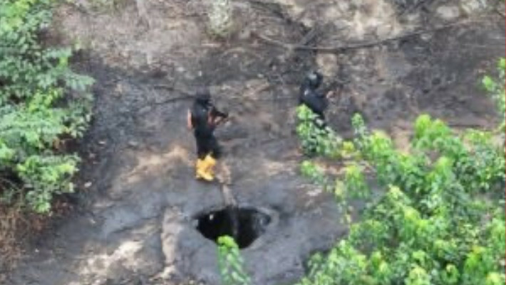 Navy Recovers 182000 Litres Of Stolen Crude In Rivers