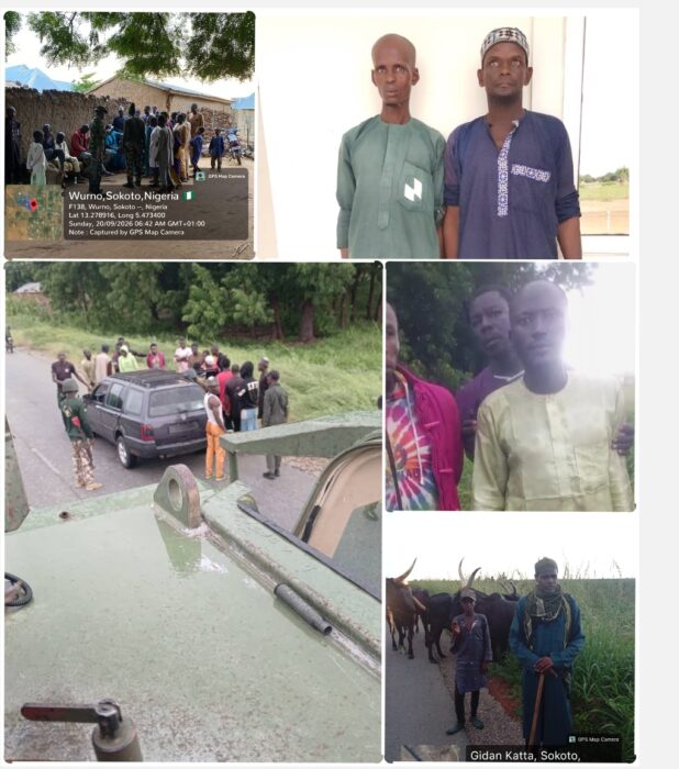 Troops Foil Terrorist Attacks, Rescue 23 Victims, Arrest 4 Lakurawa Suspects In Sokoto