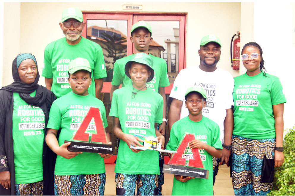 LEADERSHIP Outstanding Young Persons of the Year: Team Bright Stars of GSS Gwarinpa