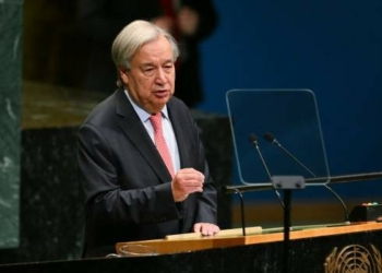 UN Secretary General Antonio Guterres