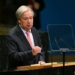 UN Secretary General Antonio Guterres