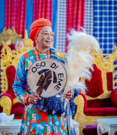 Oluremi Tinubu Receives Imo Chieftaincy Title, Oso Di Eme 1 a9b29f41 7b6c 4628 963b 003cd06b4932