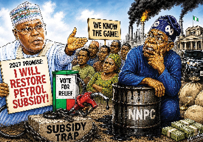 Has Atiku Cornered Tinubu On Petrol Subsidy?