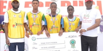 NDLEA Marathon: 3 Edo Students Win Scholarships, Emerge WADA Ambassadors