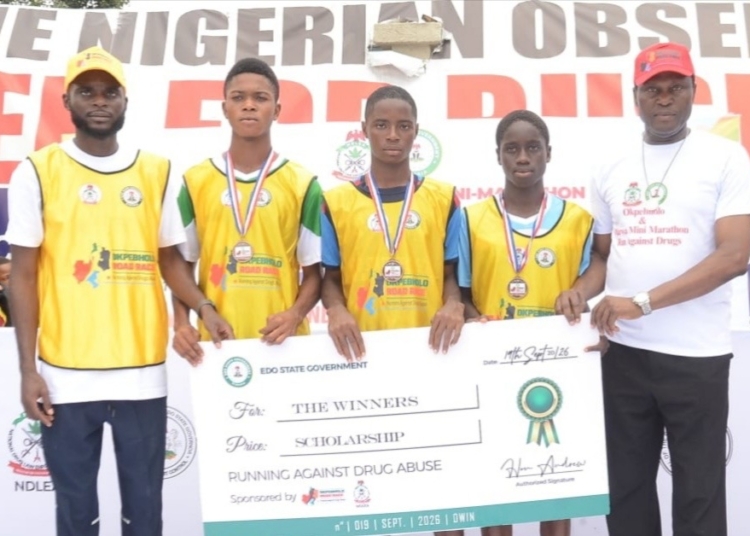 NDLEA Marathon: 3 Edo Students Win Scholarships, Emerge WADA Ambassadors 1 ba7bdee4 00e1 4084 8b17 bd9bdbd00bfc