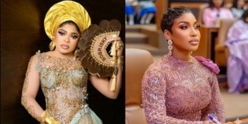 Bobrisky Reacts To Tonto Dikeh’s Demand For Decent Birthday Photos