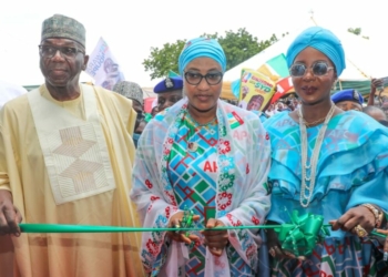 First Lady Commissions ICT Centre At Kwara Varsity, Plans 15 More