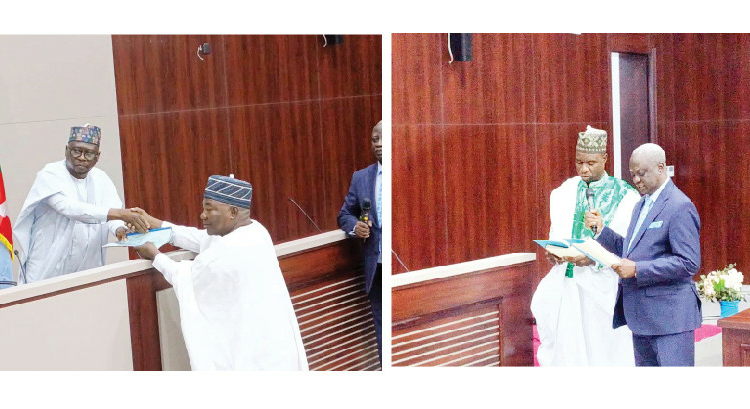 Fintiri Swears In New Commissioner, Special Adviser 1 fintiri swears in commissioners