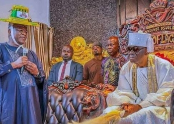 2027: Yari Visits Obas Of Benin, Lagos, Seeks Blessings For Tinubu