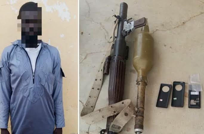 Terrorist Surrender With RPG Launcher, Bomb In Borno 1 images 2026 09 03T075825.278