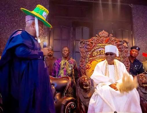 2027: Yari Visits Obas Of Benin, Lagos, Seeks Blessings For Tinubu