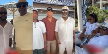 Aisha Buhari, Murray Bruce, Seyi Tinubu, Dino Melaye, Others Attend Pre-Wedding Event In Spain, Spark Reactions 2 Aisha Buhari, Murray Bruce, Seyi Tinubu, Dino Melaye, Others Attend Pre-Wedding Event In Spain, Spark Reactions