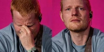 Ed Sheeran Breaks Down On Stage, Says His Family, Friends Abandoned Him 2 Ed Sheeran Breaks Down On Stage, Says His Family, Friends Abandoned HimÂ