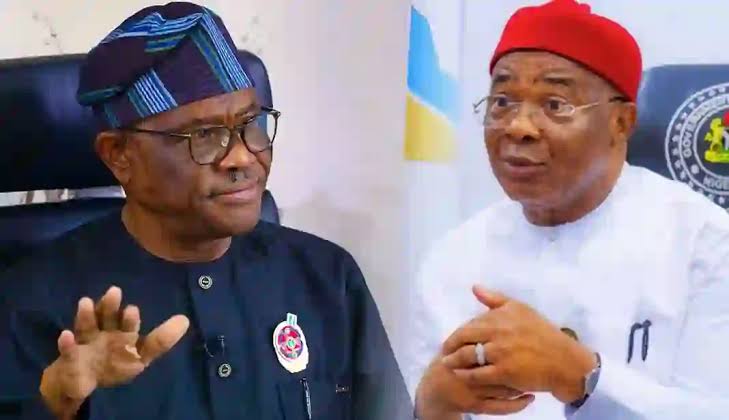 Uzodimma Keeps Mum As Wike Vows To Oppose His Senate Presidency Bid
