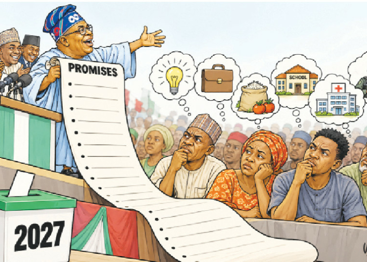 Will Nigerians Believe Empty Electoral Promises? 1 2027 promises by politicians