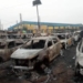 Fire Guts Lagos Mechanic Workshop, Damages 21 Vehicles