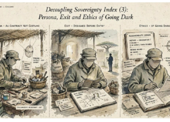 Decoupling Sovereignty Index (3): Persona, Exit and Ethics of Going Dark