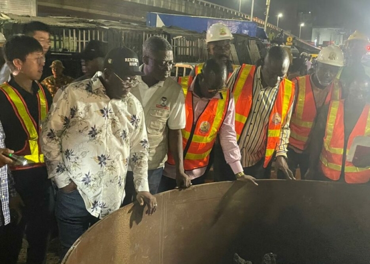 Umahi Inspects Carter Bridge, Construction Zone in Lagos-Calabar Highway 1 IMG 20261002 WA0039