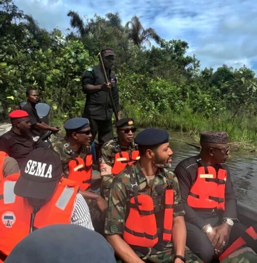  NAF Aircraft Crash: Navy, Air Force Chiefs Inspect Submerged ATR-42 In Ondo 1 IMG 20261007 WA0031