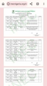 JUST IN: 2027: INEC Lists 15 Bauchi Gov'ship Candidates, Excludes SDP, NNPP, 2 Others 2 IMG 20261010 WA0110