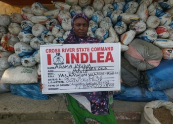 NDLEA Arrests Woman With 1.1 Tonnes Of Cannabis In Cross River