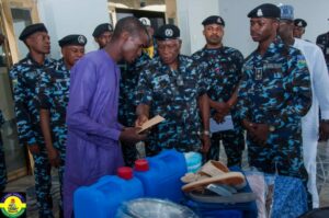 Yobe Police Assist Man Who Lost 2 Wives, 2 Children In Fire