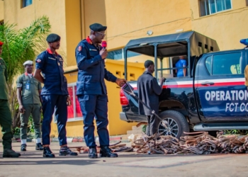 NSCDC Arrests 5 Electrical Cable Vandals In Abuja, Recovers Cables