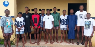 Cross River: Police Arrest 11 Over Alleged Cult Initiation Near UNICAL 1 Cross River: Police Arrest 11 Over Alleged Cult Initiation Near UNICAL