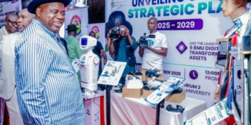 Diri Unveils Robotic Tutors At Bayelsa Medical University 2 Diri Unveils Robotic Tutors At Bayelsa Medical University