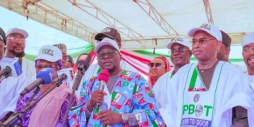 Fintiri Declares Adamawa For Tinubu As PBAT Movement Unveils Buses