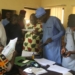 Oyo LG Poll: Political Parties Inspect Logos On Paper Specimen