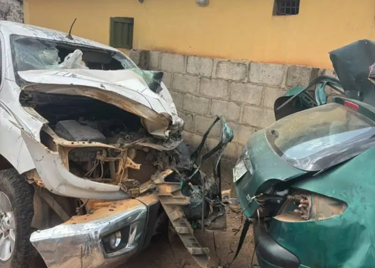 5 Killed As Niger Governor Bago’s Convoy Collides With Car 1 IMG 1515