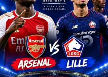 UCL: Arsenal Face Lille Test As Man Utd Battle Atletico, Barcelona Visit Galatasaray