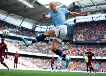 Haaland Hat-trick Inspires Man City To 3–2 Win Over Ipswich