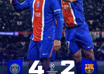 PSG Thrash Barcelona 4–2 In Champions League Thriller