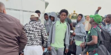 Future Eagles Arrive In Baku For FIFA U15 World Cup, Face South Sudan On Saturday 